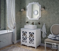Комплект мебели для ванной Corozo Corozo Манойр 85 Белый